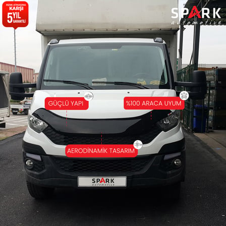 Iveco Daily 2014-2019 Yıl Aralığı Kaput Rüzgarlığı 4mm