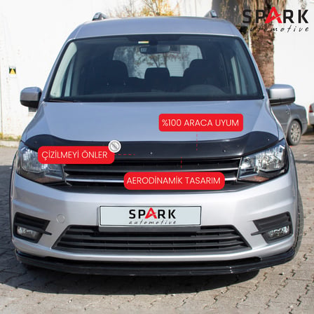 Volkswagen Caddy 2015-2020 Yıl Aralığı Uyumlu Kaput Rüzgarlığı 4mm