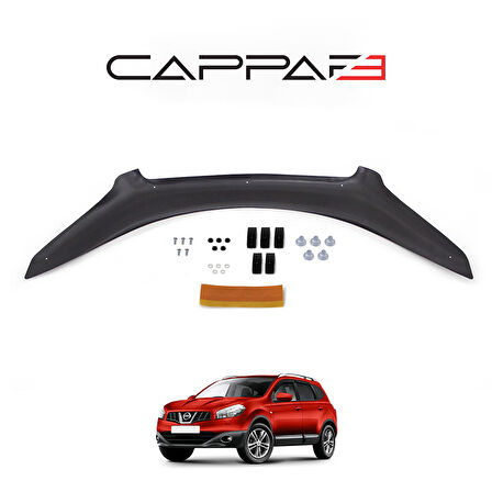  Nissan Qashqai 2010-2013 Yıl Aralığı Uyumlu Kaput Rüzgarlığı 3mm
