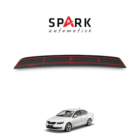 Skoda Octavia 2013 Yılı Ve Sonrası Uyumlu Arka Tampon Eşiği Parlak