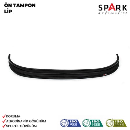 Peugeot Boxer 1994-2006 Yıl Aralığı Uyumlu Ön Tampon Lip Siyah