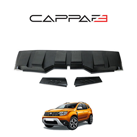 Dacia Duster 2018-2022 Yıl Aralığı Uyumlu Arka Cam Spoiler 3 Parça