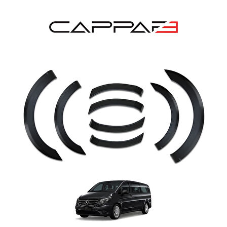 Mercedes Vito 2015-2020 Yıl Aralığı Uyumlu Çamurluk Dodik 8 Parça