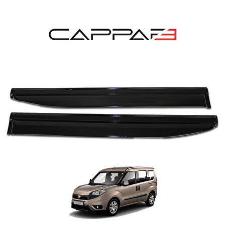Fiat Doblo 2015-2022 Yıl Aralığı Uyumlu Cam Rüzgarlığı 4 Parça