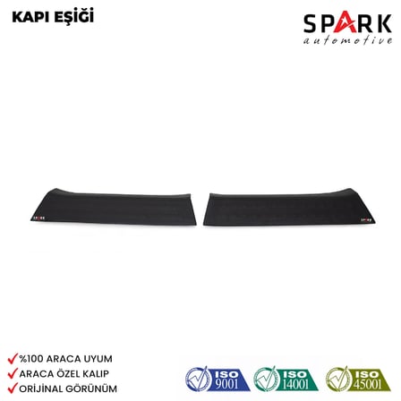 Volkswagen Transporter T5 2009-2014 Yıl Aralığı Uyumlu Kapı Eşiği 2 Parça