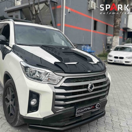 Ssangyong Musso 2021- Yılı ve Sonrası Uyumlu Ön Kaput Scoop