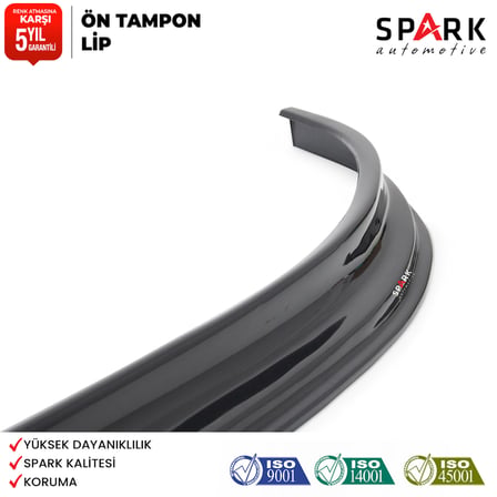 Citroen Jumper 2006-2014 Yılı Uyumlu Ön Tampon Lip Siyah