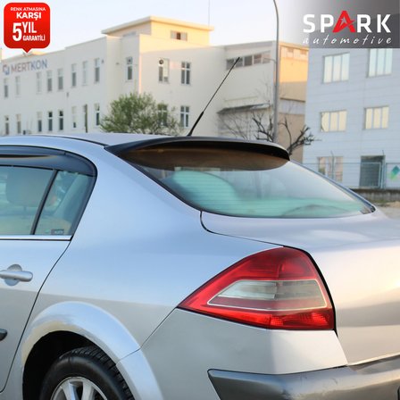Renault Megane 2 2003-2008 Yıl Aralığı Uyumlu Arka Cam Spoyler