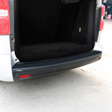 Citroen Jumpy 2017- Yılı ve Sonrası Uyumlu Arka Tampon Eşiği Mat