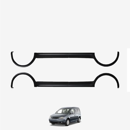 Volkswagen Caddy 2010-2015 Yıl Aralığı Uyumlu Uzun Şase Sol Sürgü Dodik Seti 12 Parça