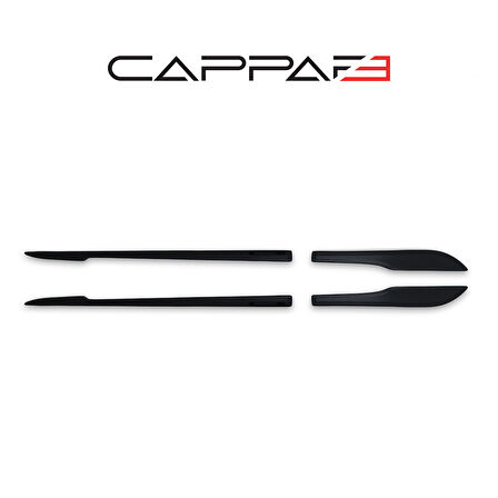 Honda Civic 2016- Yılı ve Sonrası Uyumlu Yan Kapı Alt Çıta 4 Parça