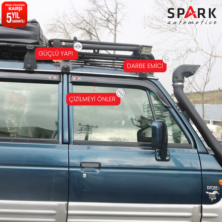 Hyundai Galloper 1997-2003 Yıl Aralığı Yan Cam Rüzgarlık 4 Prç.