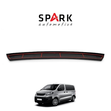 Peugeot Expert 2017 Yılı Ve Sonrası Uyumlu Arka Tampon Eşiği Parlak