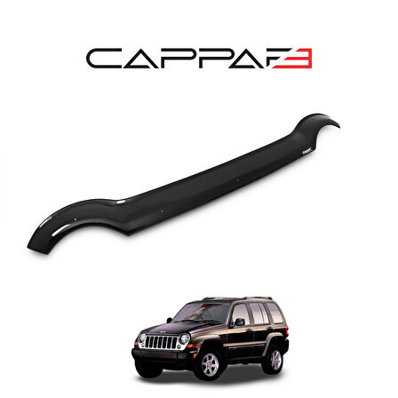 Jeep Cherokee 2002-2008 Yıl Aralığı Uyumlu Kaput Rüzgarlığı 3mm