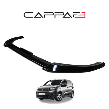 Peugeot Partner Tepee 2019 Yılı Ve Sonrası Uyumlu Ön Tampon Lip 