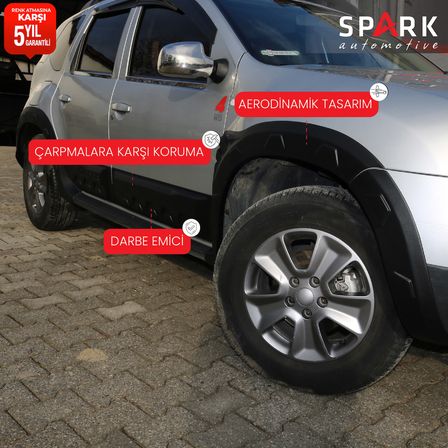 Dacia Duster 2010-2017 Yıl Aralığı Uyumlu Hornet Dodik Set 12 Parça