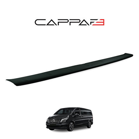 Mercedes V-Class 2019- Yılı ve Sonrası Uyumlu Arka Tampon Eşiği Mat