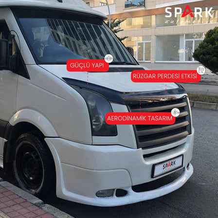 Volkswagen Crafter 2006-2012 Yıl Aralığı Uyumlu Kaput Rüzgarlığı 4mm
