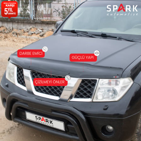 Nissan Navara 2006-2015 Yıl Aralığı Uyumlu Kaput Rüzgarlığı 3mm
