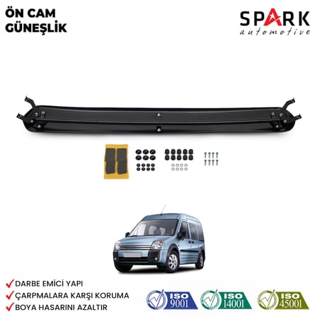 Ford Connect 2003-2008 Yıl Aralığı Uyumlu Ön Cam Güneşliği 