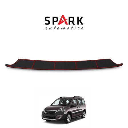 Peugeot Partner Tepee 2015-2018 Yıl Aralığı Uyumlu Arka Tampon Eşiği Parlak