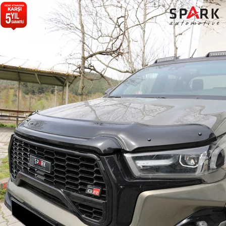 Toyota Hilux 2021- Yılı ve Sonrası Uyumlu Kaput Rüzgarlığı 3mm