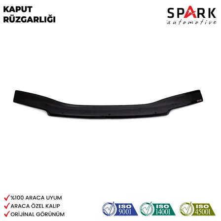 Fiat Ducato 2006-2014 Yıl Aralığı Uyumlu Kaput Rüzgarlığı 4mm