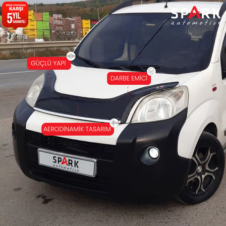 Citroren Nemo 2007-2016 Yılı Arası Uyumlu Kaput Rüzgarlığı 4mm