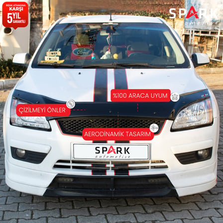 Ford Focus 2005-2008 Yıl Aralığı Uyumlu Kaput Rüzgarlığı 3mm