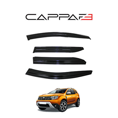 Dacia Duster 2018-2024 Yıl Aralığı Uyumlu Cam Rüzgarlığı 4 Parça 