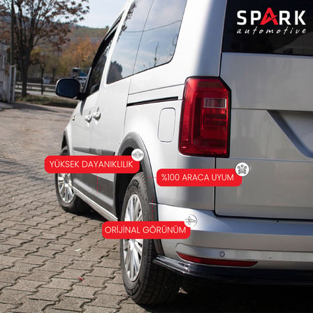 Volkswagen Caddy 2015-2020 Yıl Aralığı Uyumlu Kısa Şase Sol Sürgü Dodik Seti 12 Parça