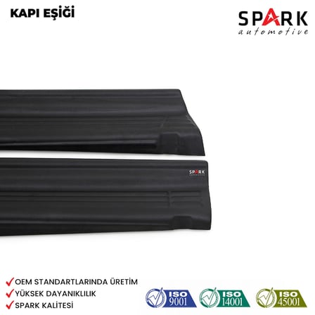 Peugeot Boxer 2014 Yılı Ve Sonrası Uyumlu Set 2 Prç. Kapı Eşiği