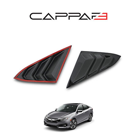 Honda Civic 2016- Yılı ve Sonrası Uyumlu Kelebek Cam Plastiği 