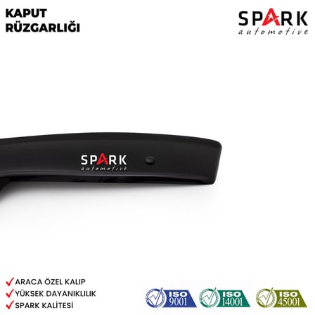 Citroen Jumper 1994-2006 Yılı Uyumlu Kaput Rüzgarlığı 3mm