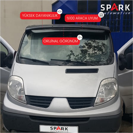 Renault Trafic 2001-2014 Yıl Aralığı Uyumlu Ön Cam Güneşliği