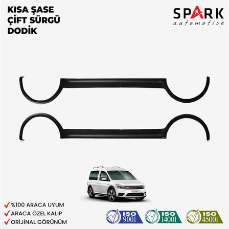 Volkswagen Caddy 2015-2020 Yıl Aralığı Uyumlu Kısa Şase Çift Sürgü Dodik Seti 12 Parça