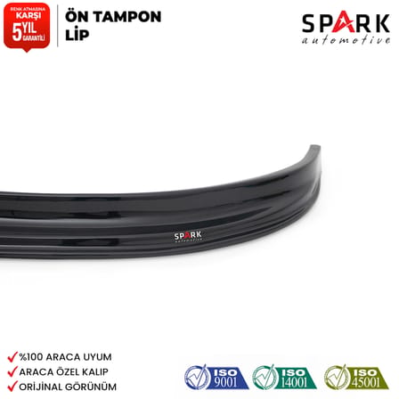 Fiat Ducato 1994-2006 Yıl Aralığı Uyumlu Ön Tampon Lip Siyah