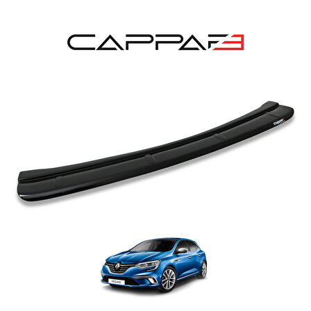 Renault Megane 4 2016- Yılı ve Sonrası Uyumlu Arka Tampon Eşiği Parlak