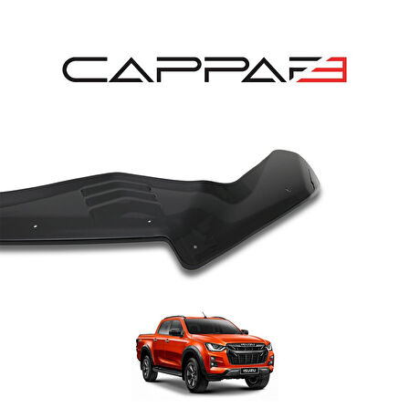 Isuzu D-Max 2020- Yılı ve Sonrası Uyumlu Yarasa Kaput Rüzgarlığı 