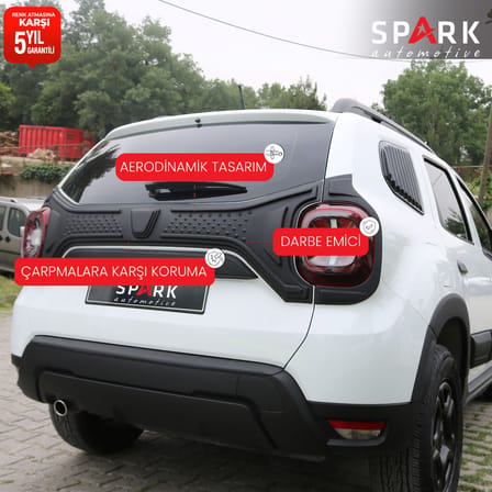 Dacia Duster 2018-2024 Yıl Aralığı Uyumlu Bagaj Kapağı Dodik 3 Parça