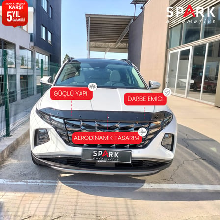  Hyundai Tucson 2021 Yılı Ve Sonrası Kaput Rüzgarlığı 4mm