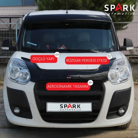 Fiat Doblo 2010-2015 Yıl Aralığı Uyumlu Kaput Rüzgarlığı 4mm
