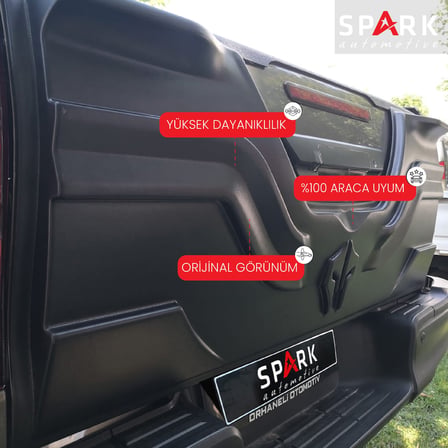 Toyota Hilux 2021- Yılı ve Sonrası Uyumlu Bagaj Kapağı Dodik
