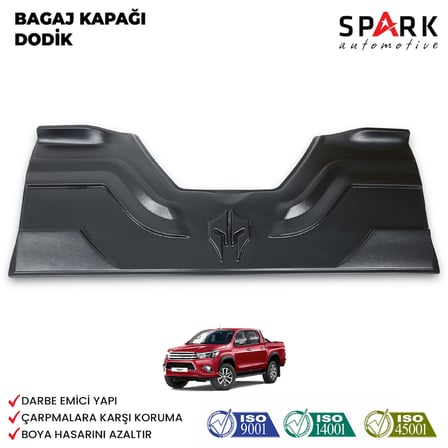 Toyota Hilux 2021- Yılı ve Sonrası Uyumlu Bagaj Kapağı Dodik
