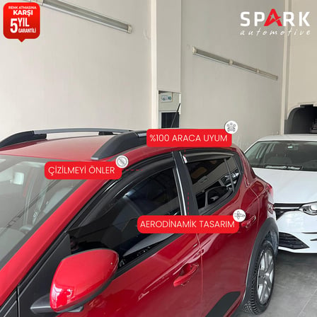 Dacia Sandero 2021- Yılı ve Sonrası Uyumlu Cam Rüzgarlığı 4 Parça  