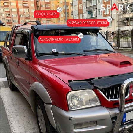 Mitsubishi L200 1996-2006 Yıl Aralığı Uyumlu Ön Cam Güneşliği