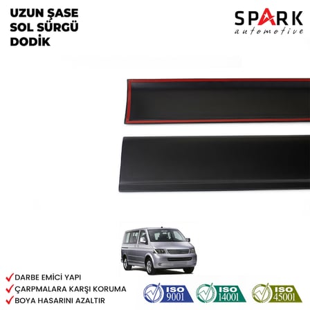 Volkswagen Transporter T5 2003-2009 Yıl Aralığı Uyumlu Uzun Şase Sol Sürgü Dodik Seti 11 Parça