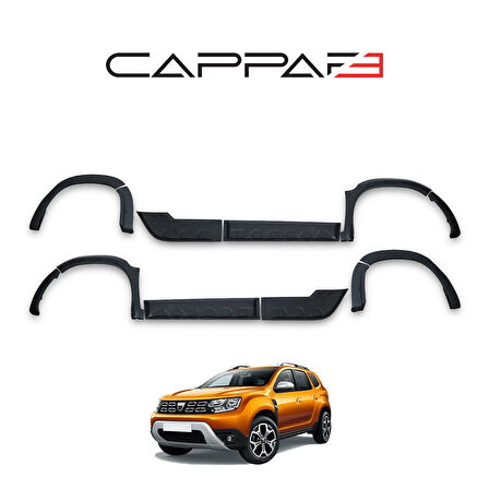 Dacia Duster 2018-2024 Yıl Aralığı Uyumlu Hornet Dodik Set 12 Parça