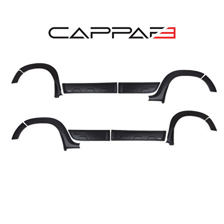 Dacia Duster 2010-2017 Yıl Aralığı Uyumlu Dodik Set 12 Parça