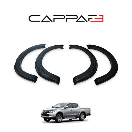 Mitsubishi L200 2015-2019 Yıl Aralığı Uyumlu Çamurluk Dodik 4 Parça